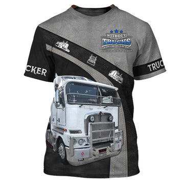 Joycorners Truck Personalized Name Shirts Truck Driver Lover