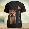 Joycorners Yorkshire Lover 3D Custom Name And Dog Full Print Shirts