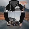 Joycorners Love Truck 3D Custom Name Full Print Shirts