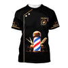 Barber Clothing Personalized Name 3D Shirt