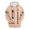Barber Tools Personalized Name 3D Shirt