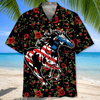 HORSE ROSES HAWAIIAN SHIRT