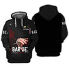 Barber Tools Personalized Name 3D Shirt