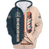 Barber Shop Personalized Name 3D Shirt