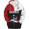 Barber Tools Personalized Name 3D Shirt
