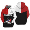 Barber Tools Personalized Name 3D Shirt