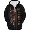 Barber Tools Personalized Name 3D Shirt