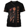 Barber Tools Personalized Name 3D Shirt