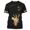 Barber Tools Personalized Name 3D Shirt