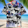 RETRO HORSE HARNESS RACING HAWAIIAN SHIRT