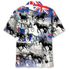 RETRO HORSE HARNESS RACING HAWAIIAN SHIRT