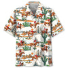 DESERT HORSE POLO SPORT HAWAIIAN SHIRT