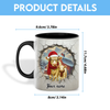 Joycorners Charolais Personalized Name Christmas Farmyard Mug