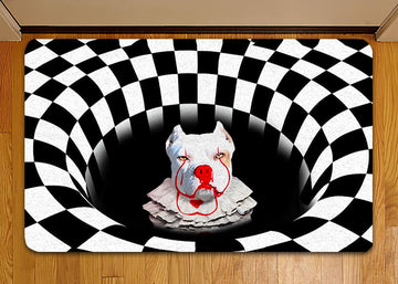 Joycorners Halloween Dog Doormat, Dog In The Well, Housewarming Gift, Doormat Decor, Gift For Dog Lovers, Dog Owners LM0210