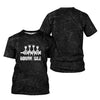 Joycorners Rough Idle Mechanic Shirt, Car Engine Graphic Tee for Auto Enthusiasts, Car Lovers, and Gearheads, Unique Engine Design Shirt for Men & Women PT2609