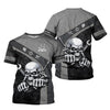 Joycorners Personalized Skull Mechanic Shirt, Custom Name Mechanic Shirt, Unique Gift for Mechanics, Cool Mechanic Apparel PT2609