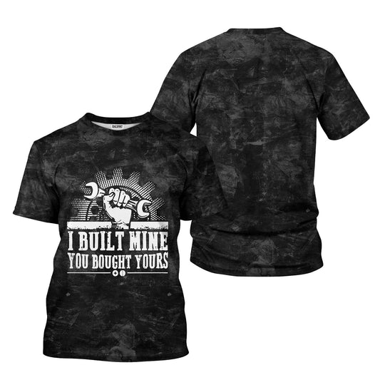 Joycorners Vintage Mechanic Shirt I Build Mine You Bought Yours T Shirt Gift For Men PT2609