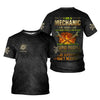 Joycorners Custom Name Mechanic Shirt I Am A Mechanic I Am Who I Am I Have Anger Issues And Thin Patience T Shirt PT2609