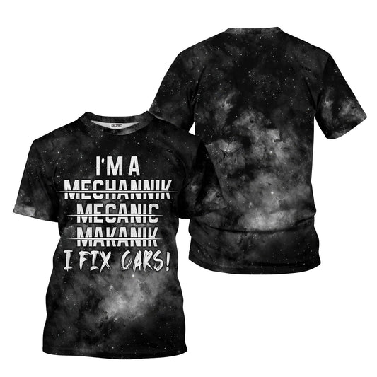 Joycorners Vintage Mechanic Shirt I'm A Mechanic I Fix Cars T Shirt PT2609