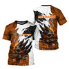 Joycorners Personalized Mechanic Shirt, Skull Wrench Flame Claw Design, Mechanic Uniforms, Gift For Men PT2609