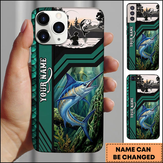 Joycorners Marlin Fishing Lake Sunset Personalized Phone Case
