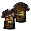 Joycorners Personalized Mechanic Shirt, Full Service Garage Mechanic On Duty, Leather Printed Design, Custom Year, Gift For Men PT2609