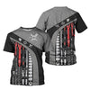 Joycorners Mechanic Shirt Tools Design, Adjustable Wrench, Socket Set, Gear Icons, Cool Work Shirt For Men, Mechanics & Auto Enthusiasts, Perfect Gift PT2609