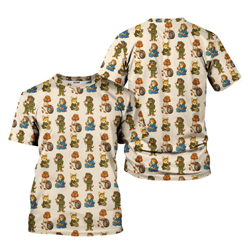 Joycorners Funny Mechanic Dog Shirt, Cute Dog & Cat Design for Pet Lovers Funny, Unique Gift for Animal Lovers & Mechanic Lover PT2609