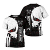 Joycorners Personalized Mechanic Skull Shirt, Unique Gear Design, Gift for Mechanics & Motorheads, Funny Skull Shirt PT2609