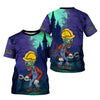 Joycorners Custom Name Zombie Mechanic T Shirt Haunted House Halloween Shirt For Mechanic PT2609