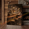 Joycorner Jersey Cow Western Bar Counter Beer Toast Rustic Canvas
