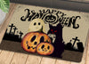 Joycorners Cool Halloween Doormat, Happy Halloween With Pumpkin, Housewarming Gift, Doormat Decor LM0210