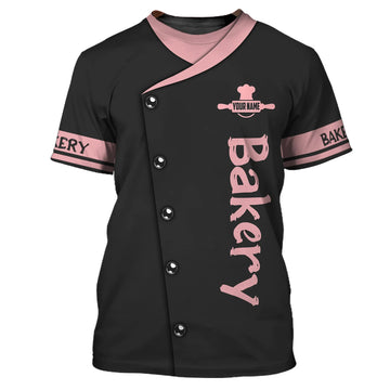 BAKER - Custom Bakery Shirt Gift For Baking & Cake Lover Printed Shirt