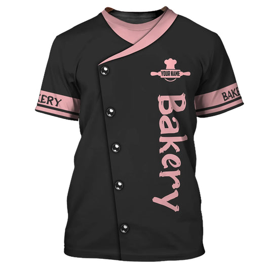 BAKER - Custom Bakery Shirt Gift For Baking & Cake Lover Printed Shirt