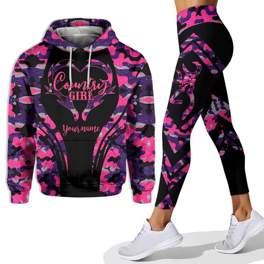 Joycorners Country Girl - Personalized Hunting Hoodie and Leggings 6 LM2811