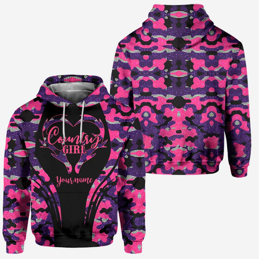 Joycorners Country Girl - Personalized Hunting Hoodie and Leggings 6 LM2811