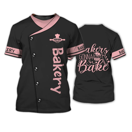 BAKER - Custom Bakery Shirt Gift For Baking & Cake Lover Printed Shirt