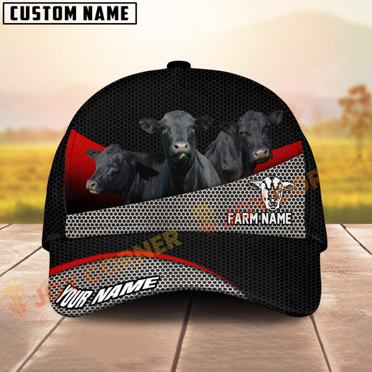 Joycorners Farm Mesh Customized Name And Farm Name 3D Classic Cap