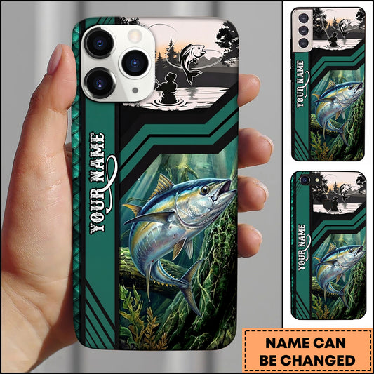 Joycorners Tuna Fishing Lake Sunset Personalized Phone Case
