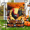 Joycorners Happy Halloween Chicken Peck Or Treat 3D Printed Flag