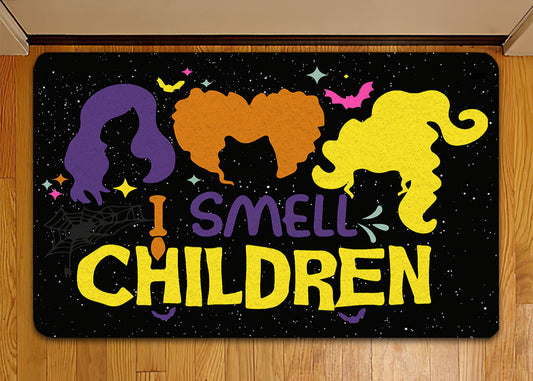 Joycorners Halloween Doormat, I Smell Children, Housewarming Gift, Doormat Decor LM0210