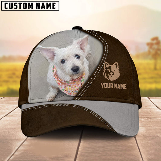 Joycorners Custom Image Dark Brown Customized Name Cap For Lucia