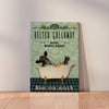 Joycorners Belted Galloway Shower Portrait Canvas