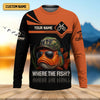 Joycorners WTF Where The Fish Camo Tournament Fishing Shirts, Funny Fishing Shirt, SPF Shirt For Men, Men's Fishing Shirt