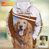 Joycorners Golden Retriever Dont Judge 3D Custom Name And Dog Full Print Shirts