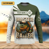 Joycorners Master Baiter SPF Shirts, Long Sleeve Sun Shirt, Fishing Shirts For Men