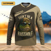 Joycorners Don't Be A Basshole Men's Fishing Shirt, Mahi Fishing Shirt, UPF Fishing Shirt