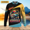 Joycorners Weekend Hooker Performance Fishing Shirts, SPF Shirt For Men, Hooded Fishing Shirt, Fishing Shirts For Men