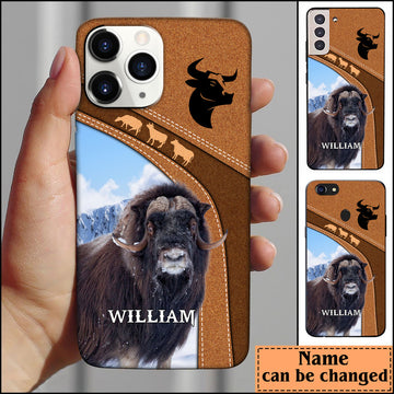 Joycorners Musk Hunting Personalized Name Phone Case LM1012