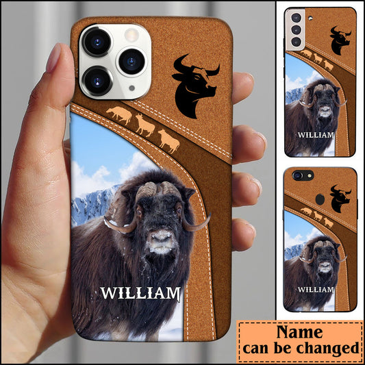 Joycorners Musk Hunting Personalized Name Phone Case LM1012